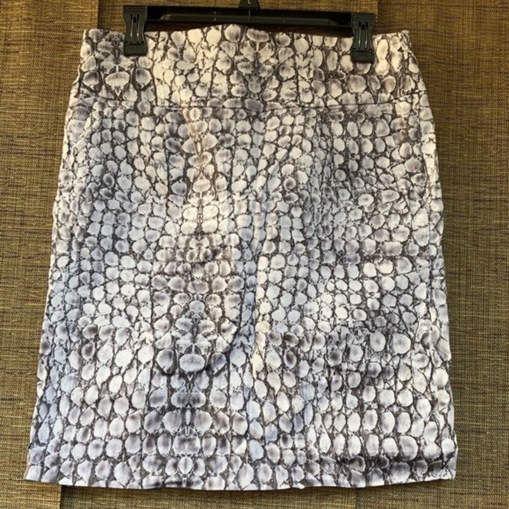Adrienne Vittadini animal print pencil skirt